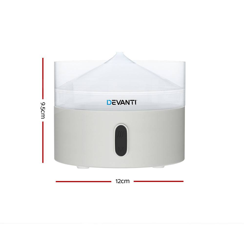 Devanti Aroma Diffuser Aromatherapy Humidifier 220ml - One Oasis
