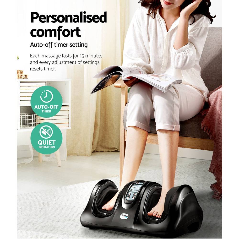 Livemor Foot Massager Black - One Oasis