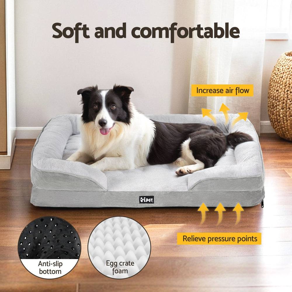 i.Pet Calming Dog Bed Large Sofa Washable Removable - One Oasis