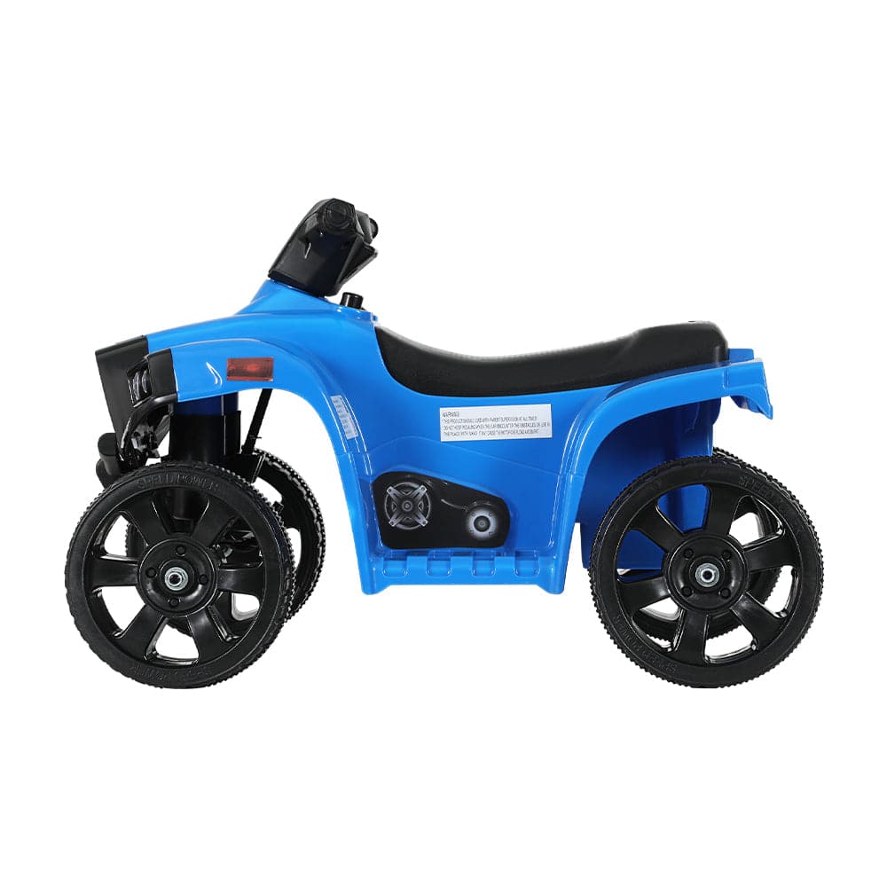 Rigo Kids Ride On ATV Quad Motorbike Car 4 Wheeler Electric Toys Battery Blue - One Oasis