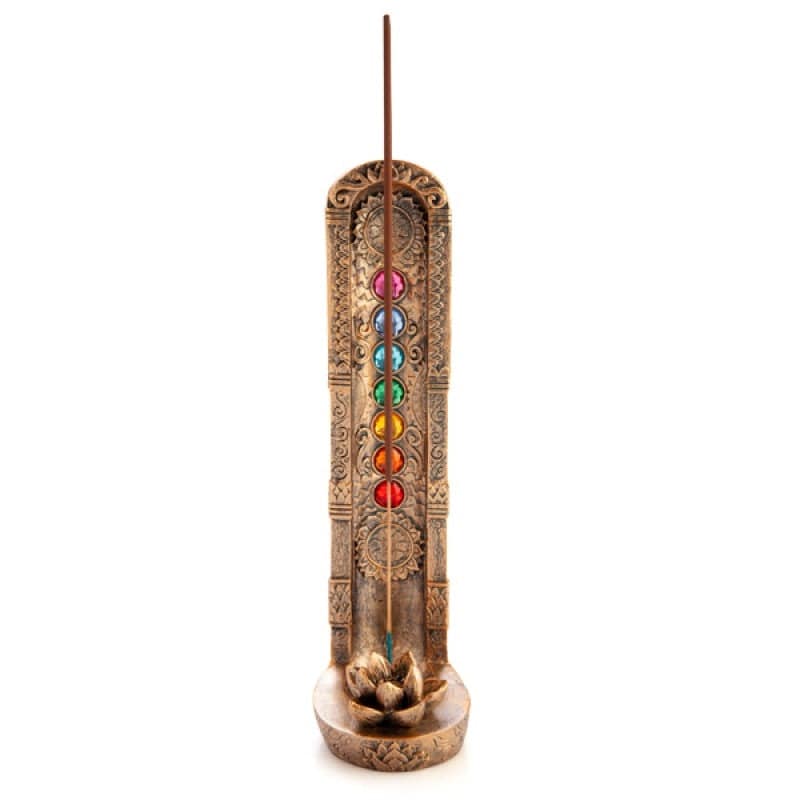 Chakra Lotus Incense Burner - One Oasis