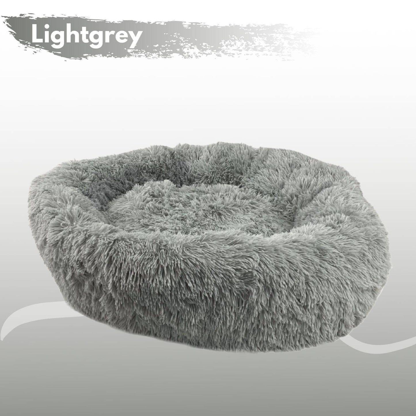 Floofi Pet Bed 70cm (Light Grey) - One Oasis