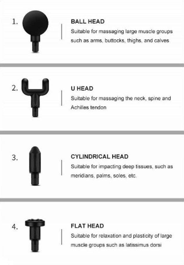 BDI BX720 LED Mini Massage Gun - One Oasis