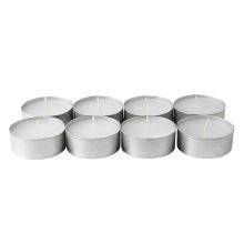 Wholesale Lot Large Tealight Candles 6cm Wide in silver foil cup 200 in a pack - Party Event Wedding BBQ Dinner Romantic Ambience Decor - One Oasis