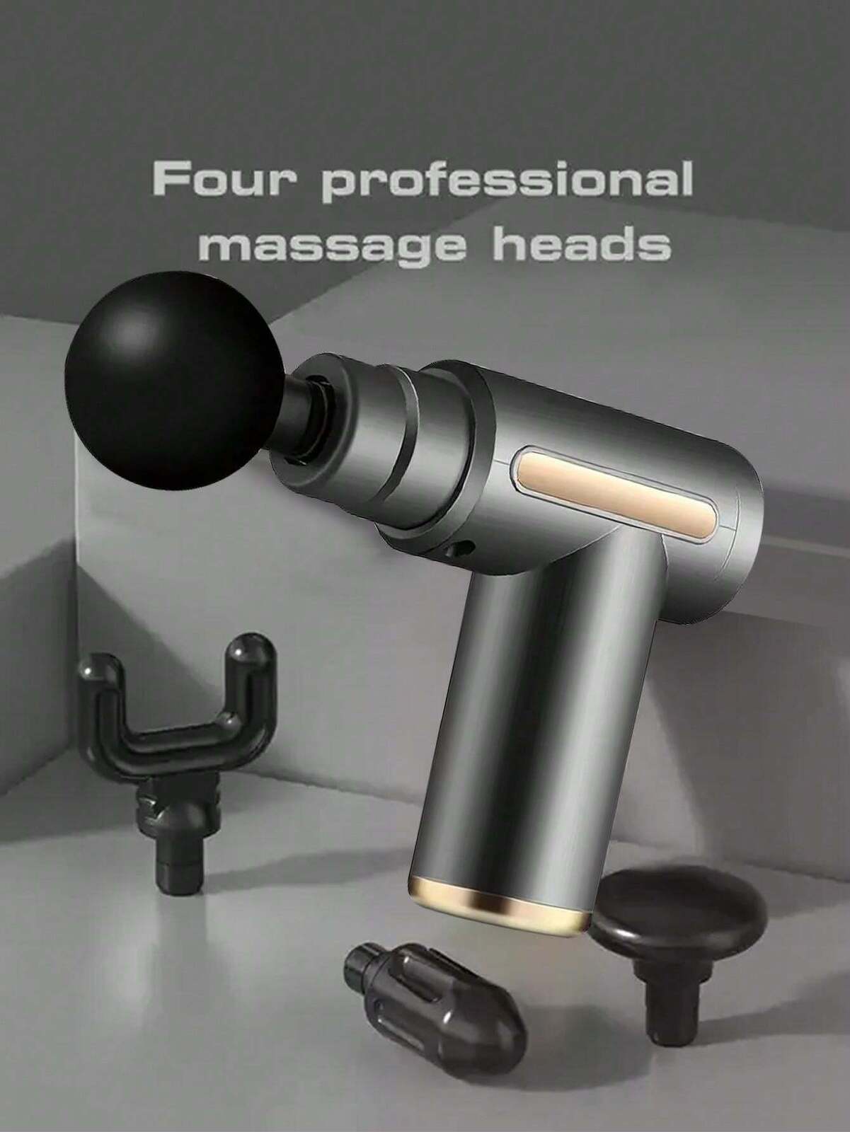 4 Speed Massage Gun 4 Heads Muscle Massage - One Oasis