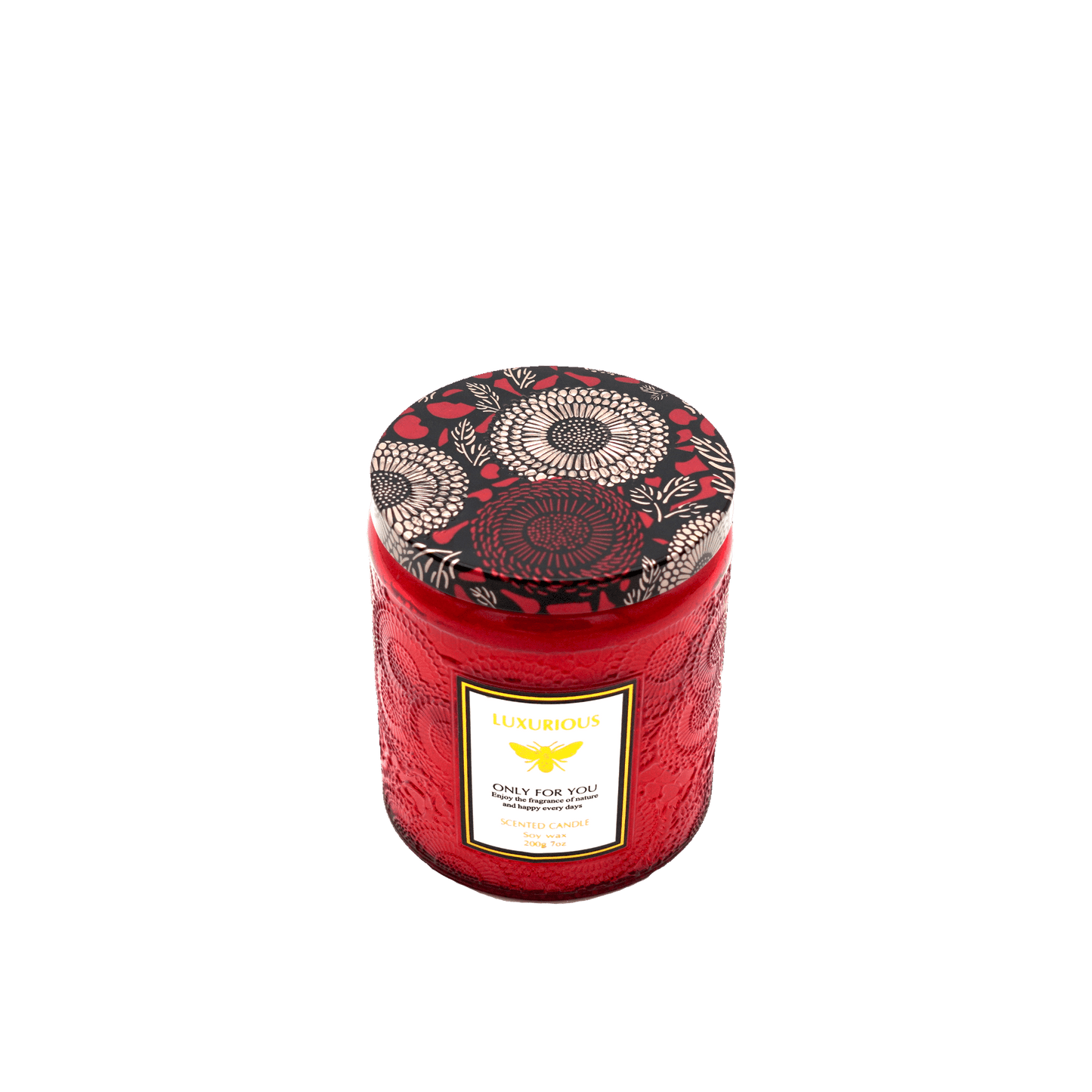 Faubourg Embossed Scented Candle bvlgari&jasmine - One Oasis