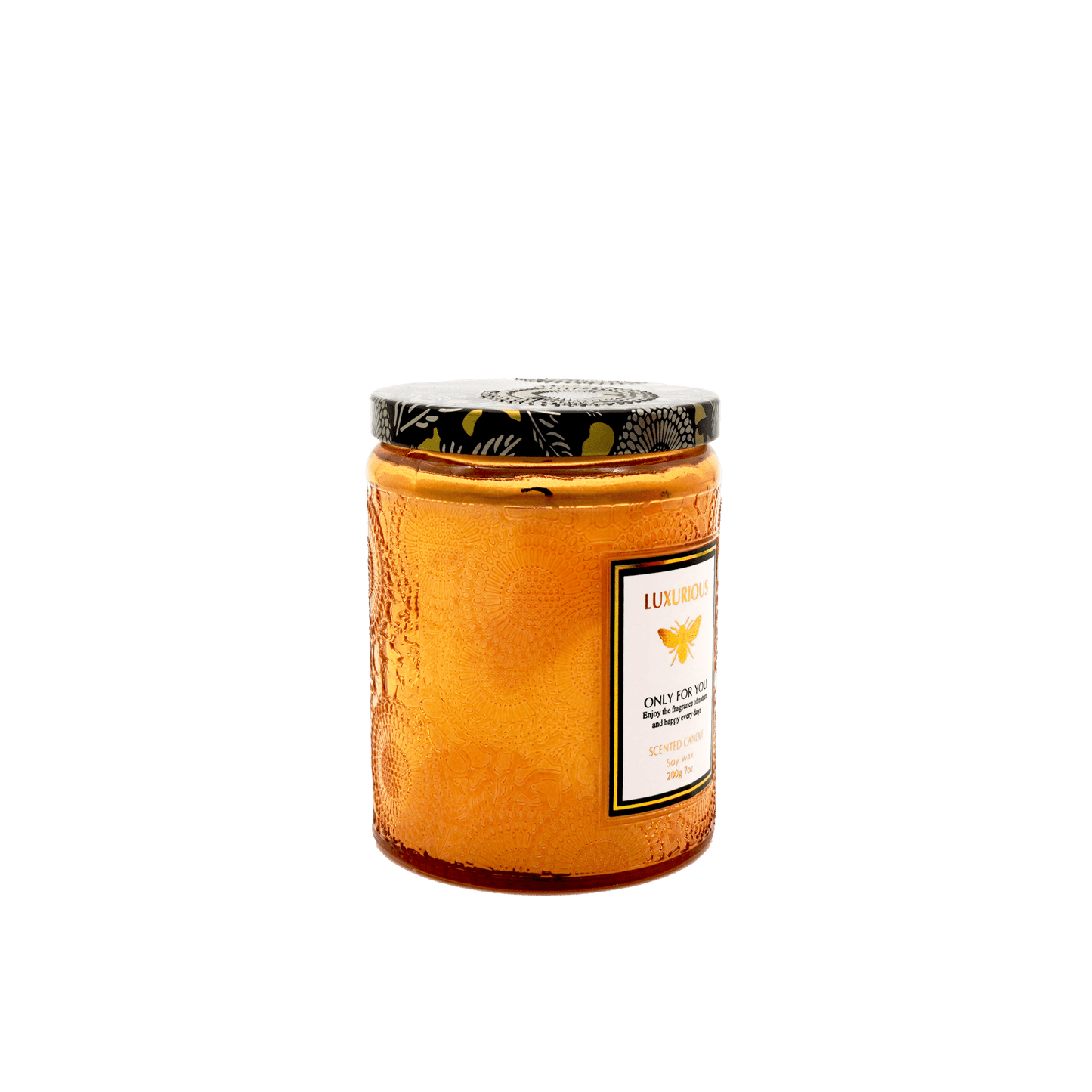 Faubourg Embossed Scented Candle amber - One Oasis