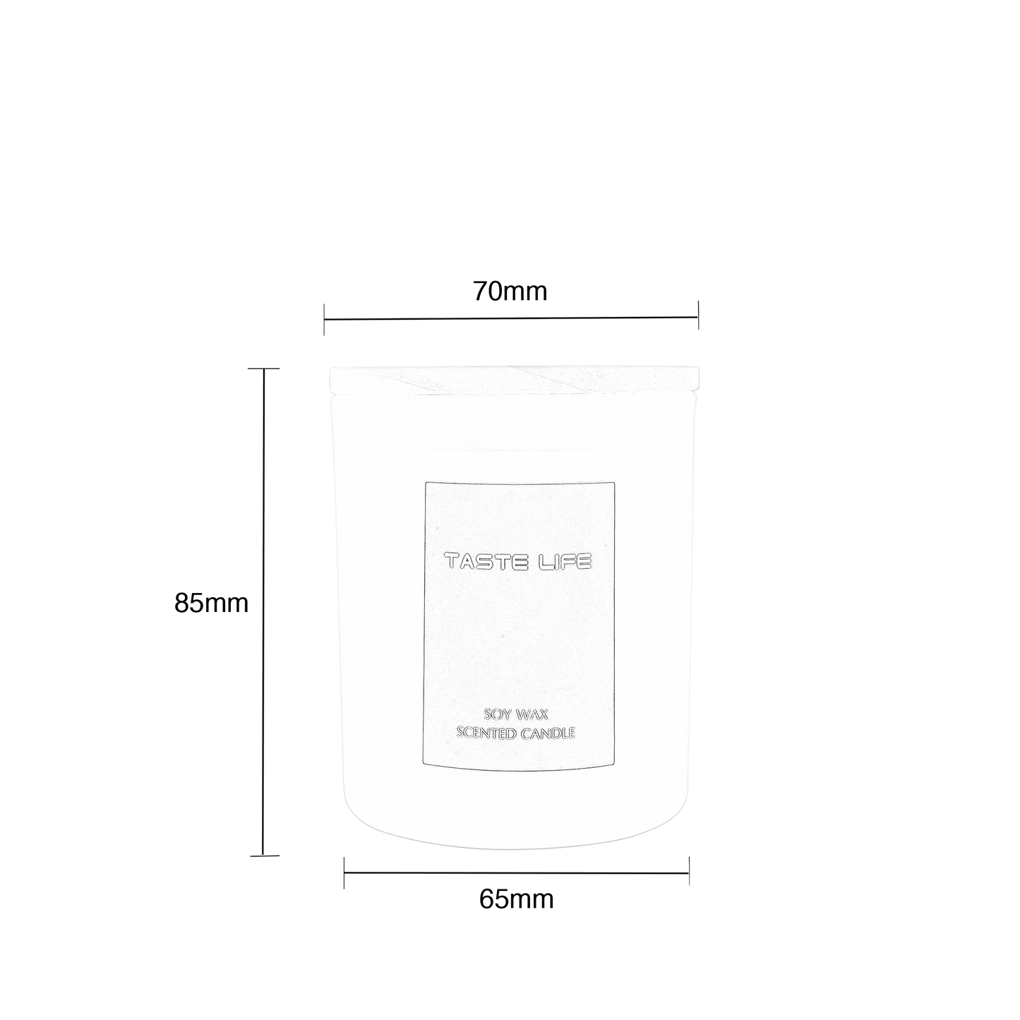 Ruban Scented Candle - One Oasis