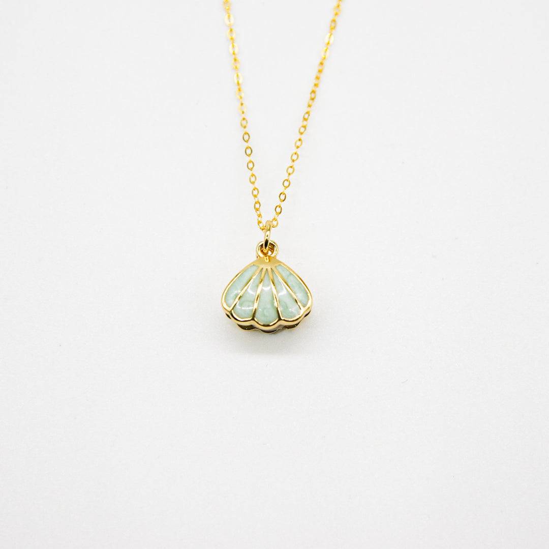 Aroma Necklace 925 Silver, Gold coated + Purify Oil Blend - One Oasis