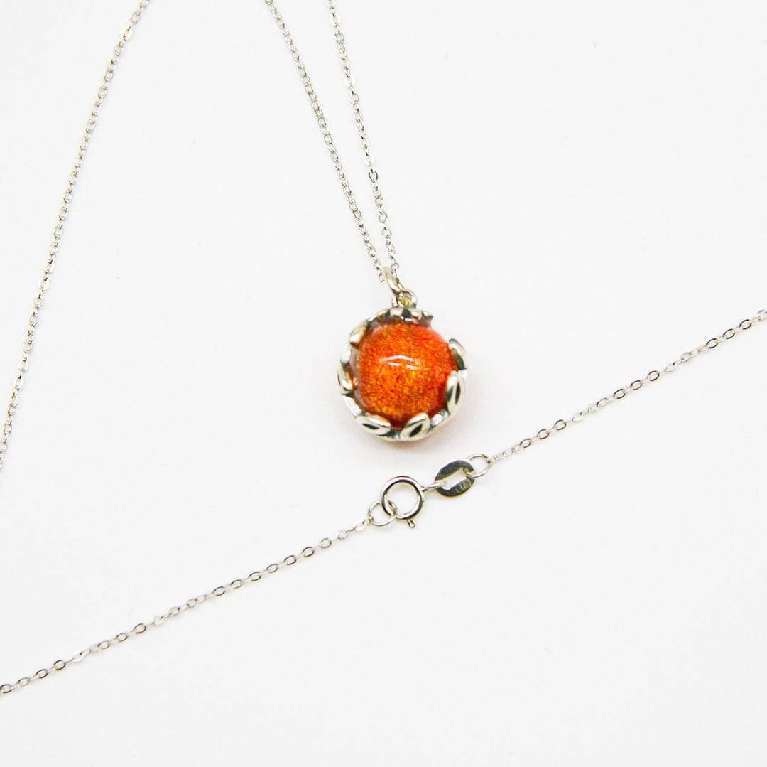 Aroma Necklace White Gold + Purify Oil Blend - One Oasis