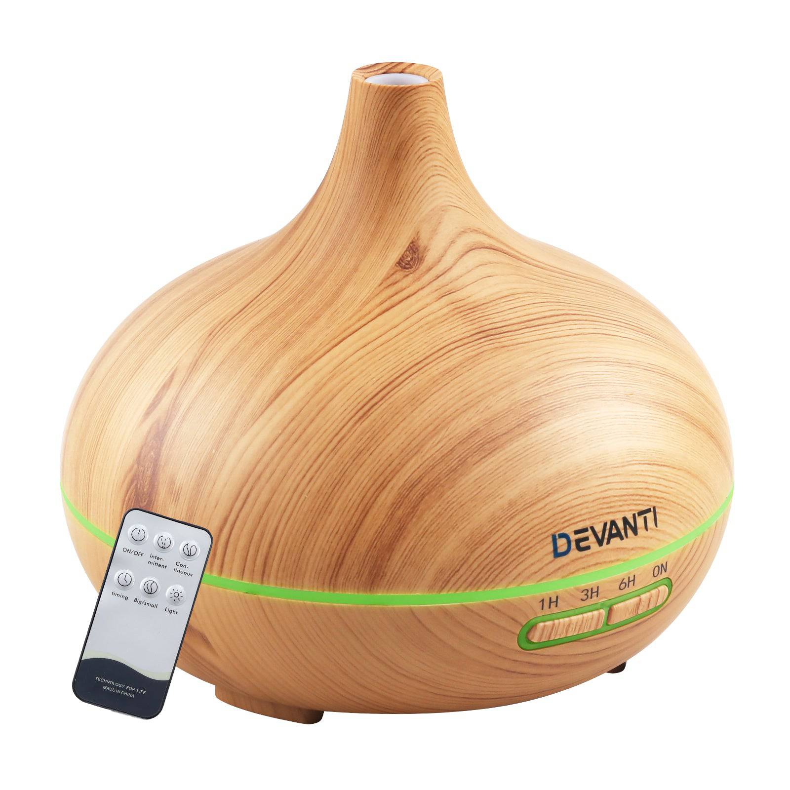 Devanti Aroma Diffuser Aromatherapy Humidifier 300ml - One Oasis