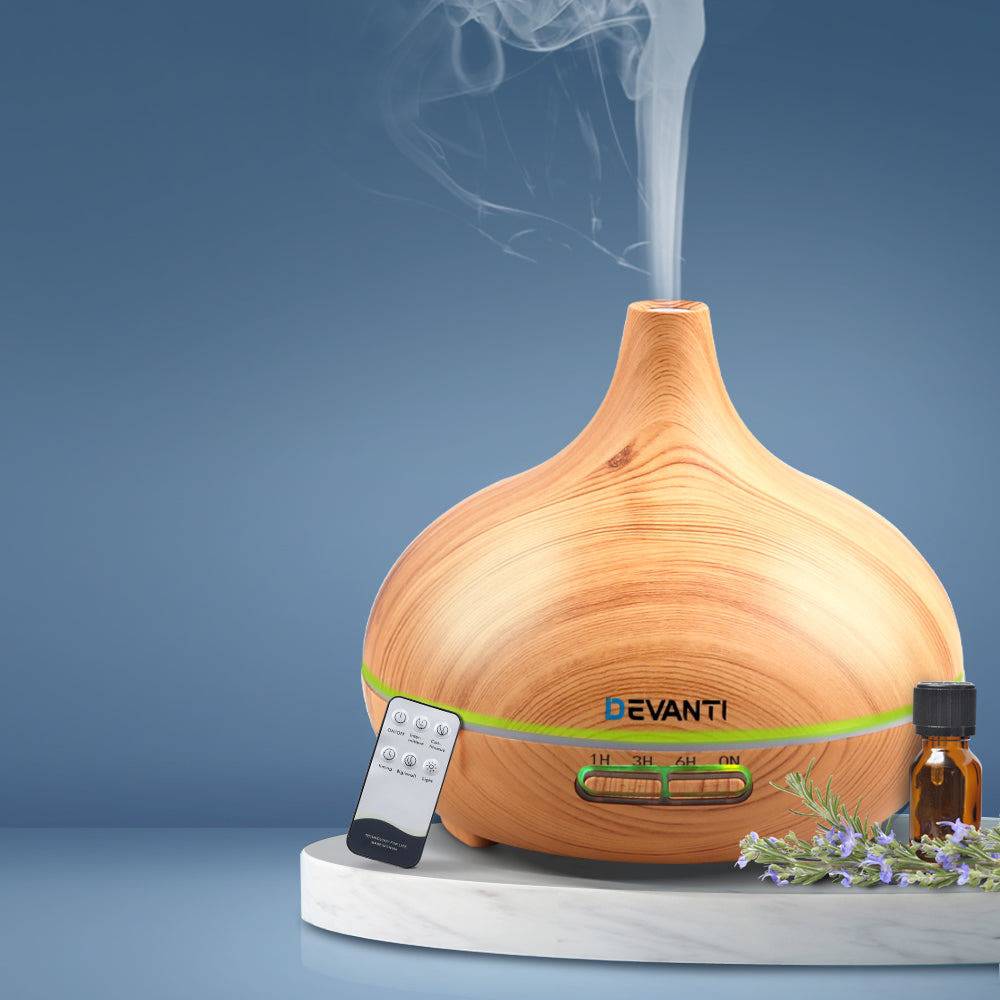 Devanti Aroma Diffuser Aromatherapy Humidifier 300ml - One Oasis