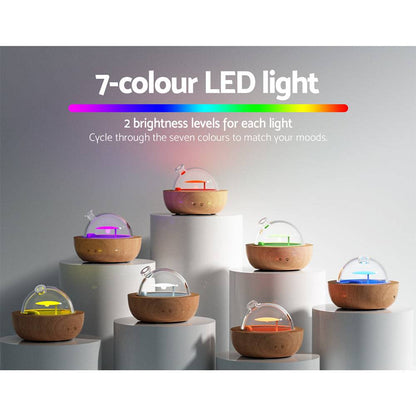 Devanti Aroma Diffuser Aromatherapy Glass 200ml - One Oasis