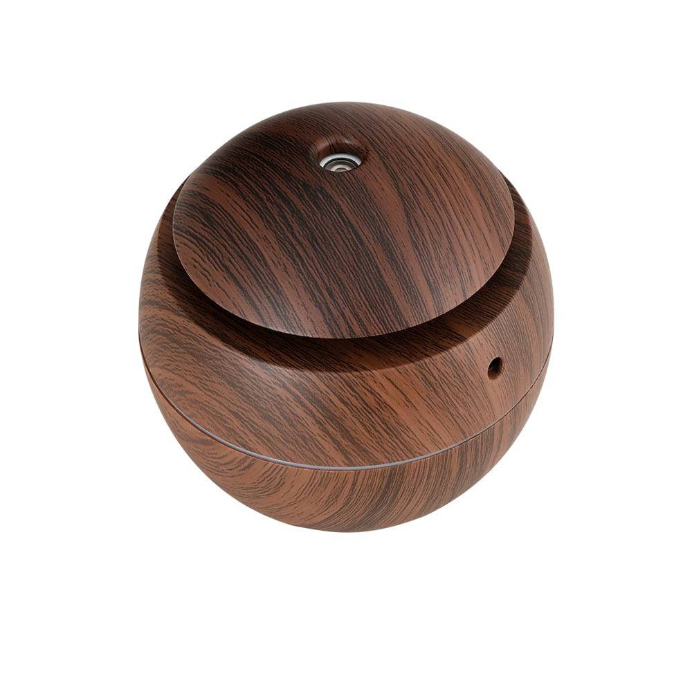 Devanti Aroma Diffuser Aromatherapy Dark Wood 130ml - One Oasis