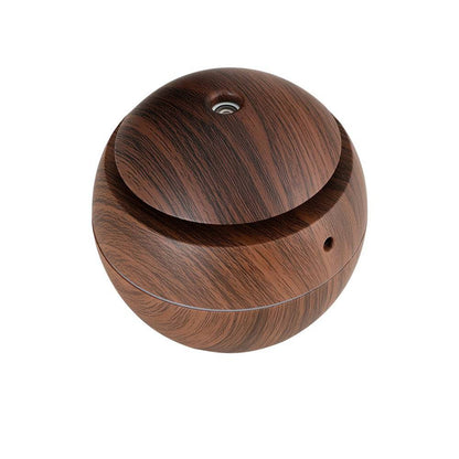 Devanti Aroma Diffuser Aromatherapy Dark Wood 130ml - One Oasis