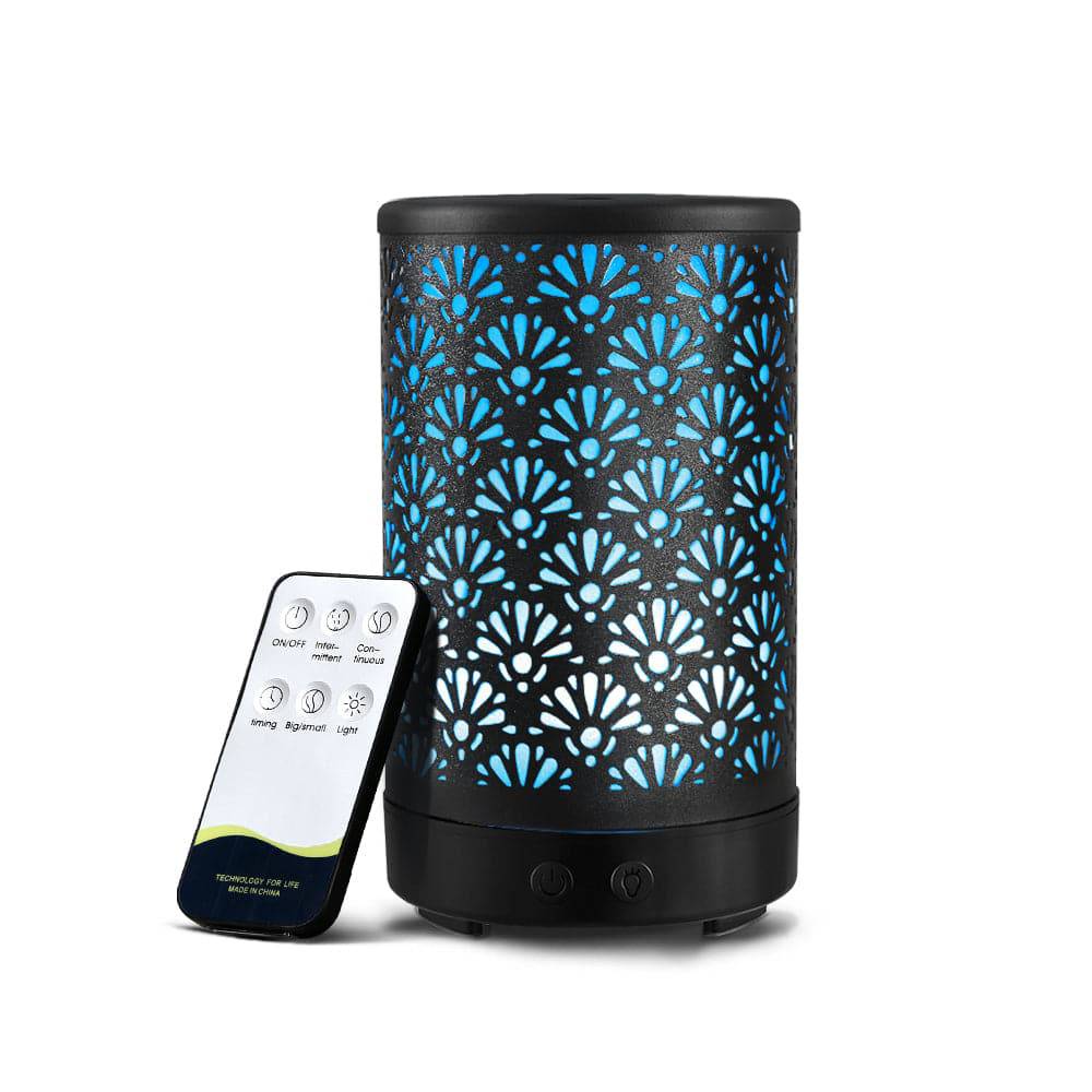 Devanti Aroma Diffuser Aromatherapy Black 100ml - One Oasis