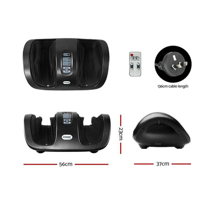 Livemor Foot Massager Black - One Oasis