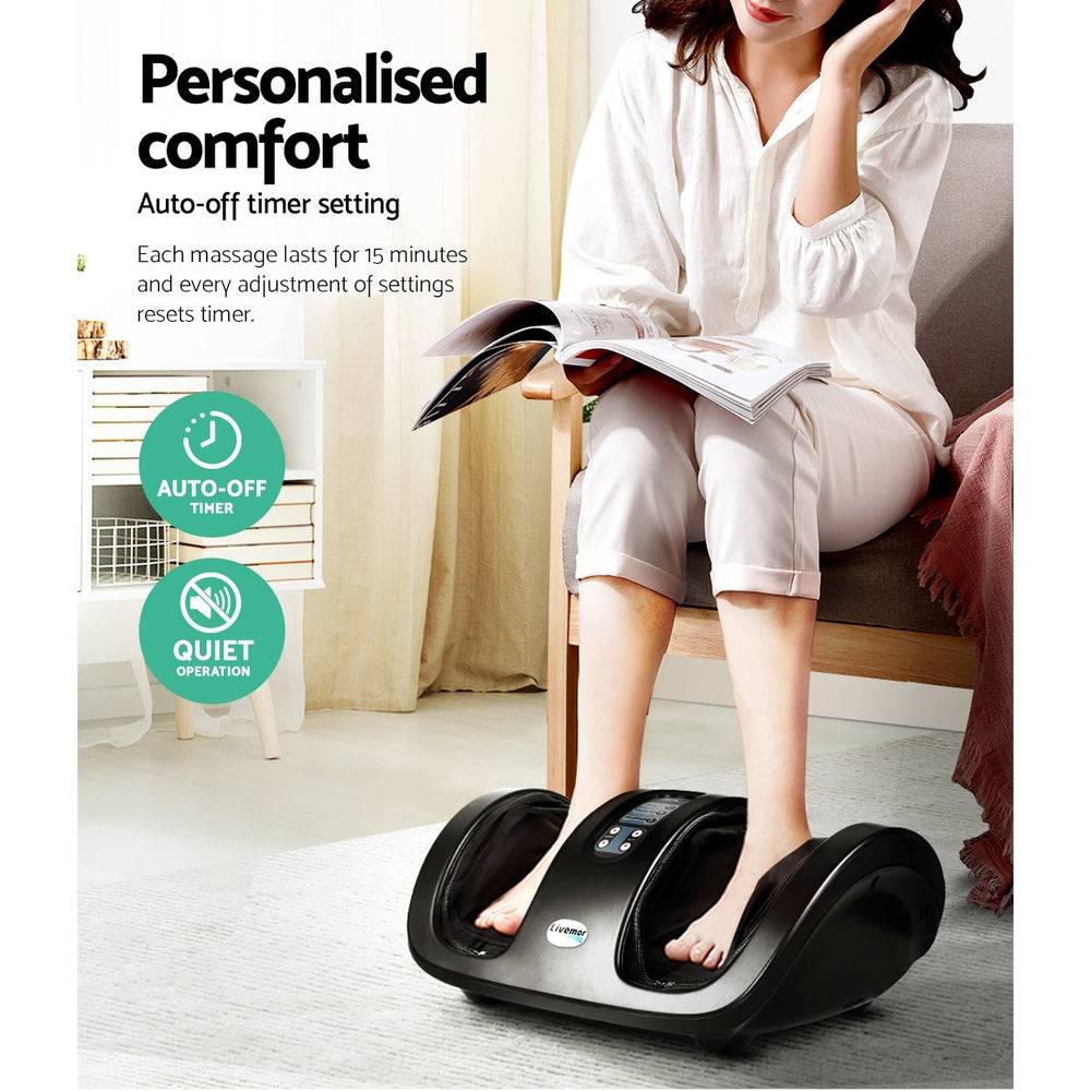 Livemor Foot Massager Black - One Oasis