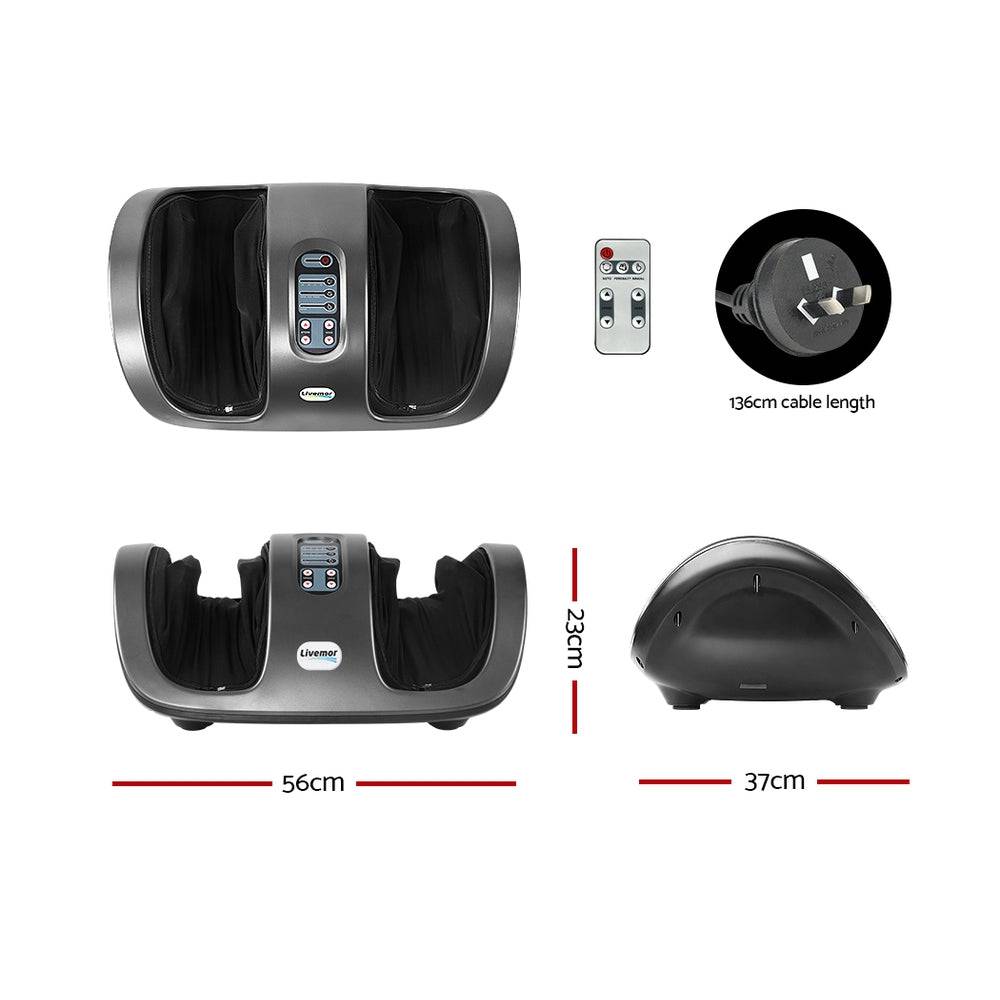 Livemor Foot Massager Grey - One Oasis
