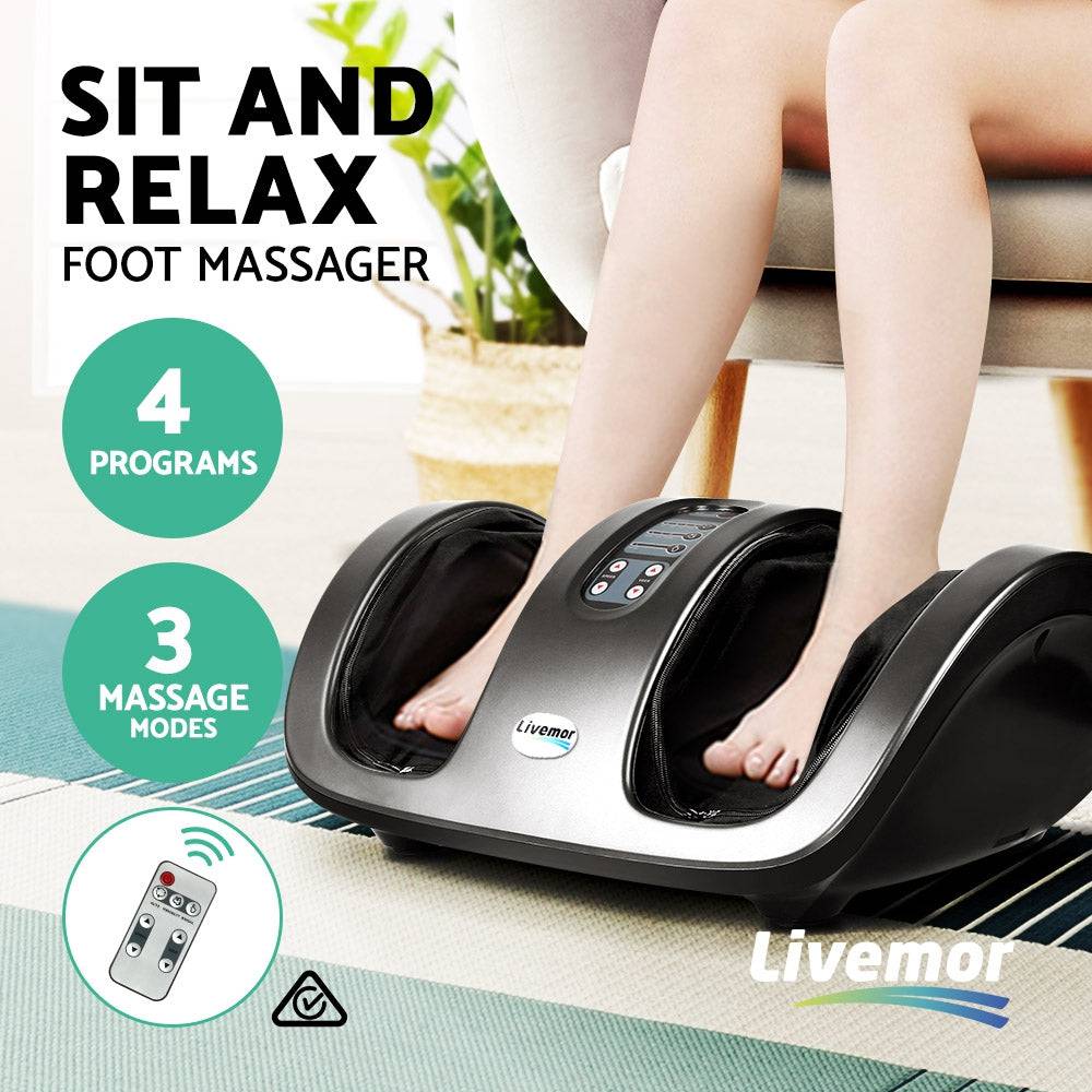 Livemor Foot Massager Grey - One Oasis
