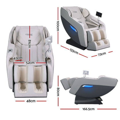 Livemor Massage Chair Electric Recliner Home Massager Brisa - One Oasis