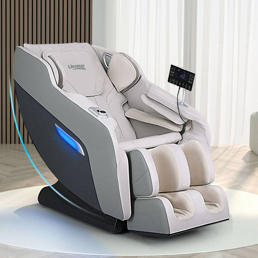 Livemor Massage Chair Electric Recliner Home Massager Brisa - One Oasis