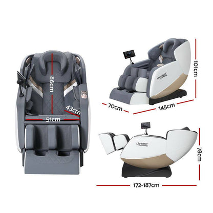 Livemor Massage Chair Electric Recliner Home Massager Beryl - One Oasis