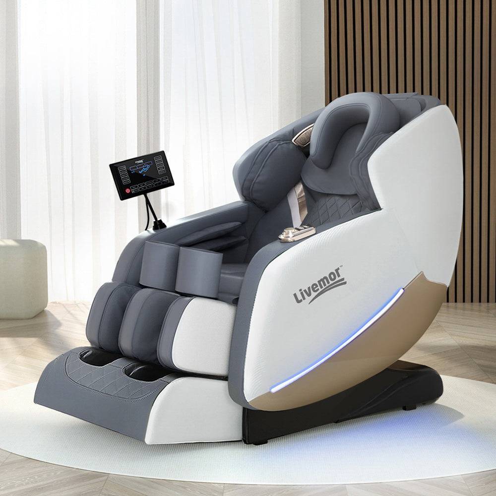 Livemor Massage Chair Electric Recliner Home Massager Beryl - One Oasis