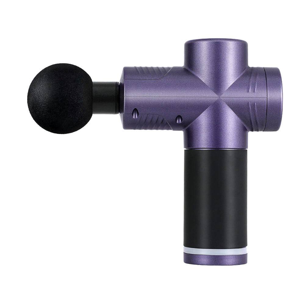 Everfit 30 Speed Massage Gun 4 Heads Purple - One Oasis