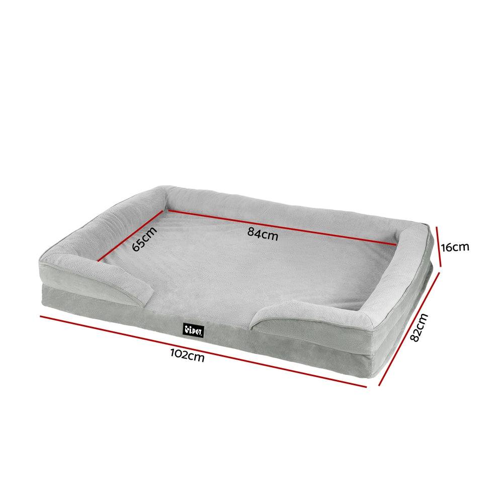 i.Pet Dog Calming Bed Soft Cushion Large Sofa Removable Washable - One Oasis