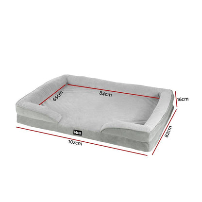 i.Pet Dog Calming Bed Soft Cushion Large Sofa Removable Washable - One Oasis
