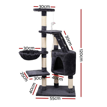 i.Pet Cat Tree 120cm Tower Scratching Post - One Oasis