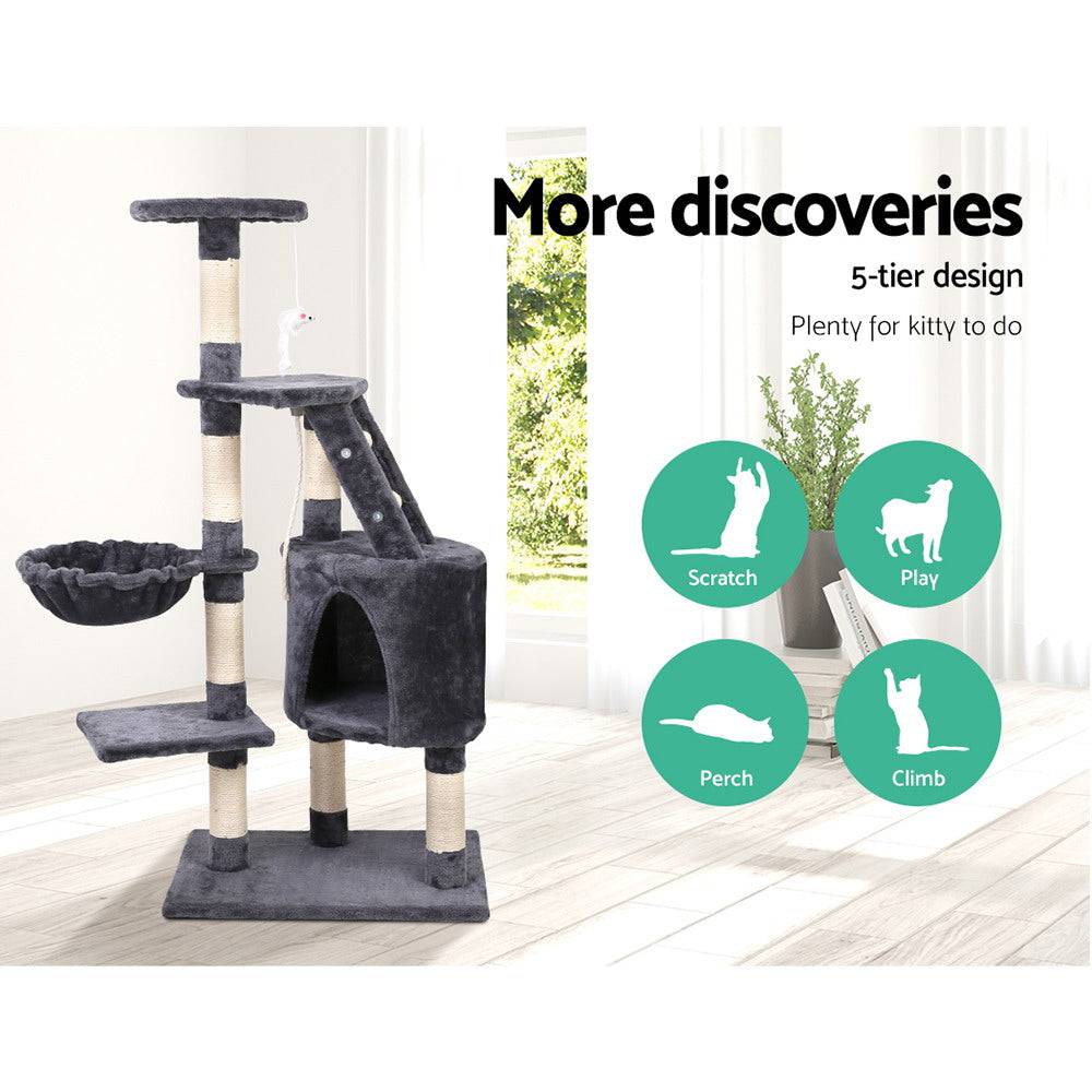 i.Pet Cat Tree 120cm Tower Scratching Post - One Oasis
