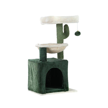 i.Pet Cat Tree 78cm Scratching Post Tower Green - One Oasis