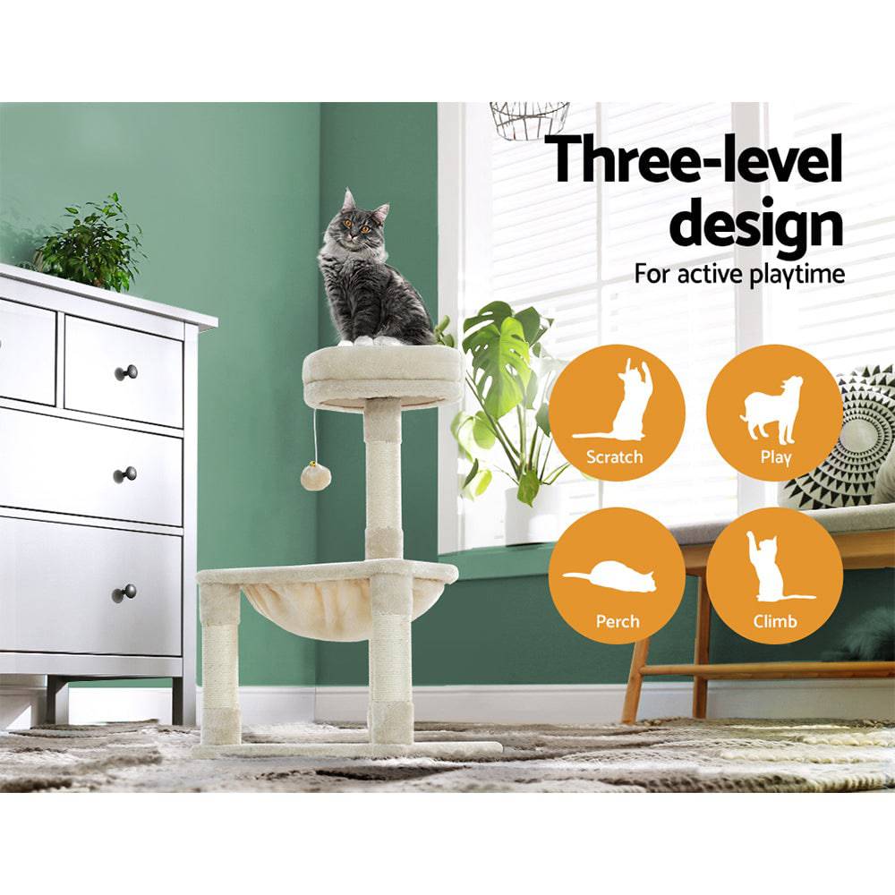 i.Pet Cat Tree 69cm Scratching Post Tower - One Oasis