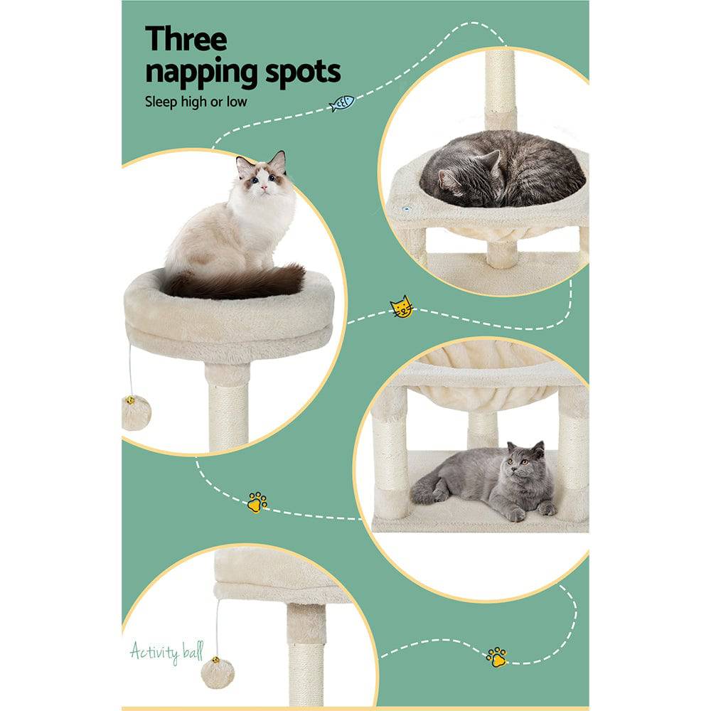 i.Pet Cat Tree 69cm Scratching Post Tower - One Oasis
