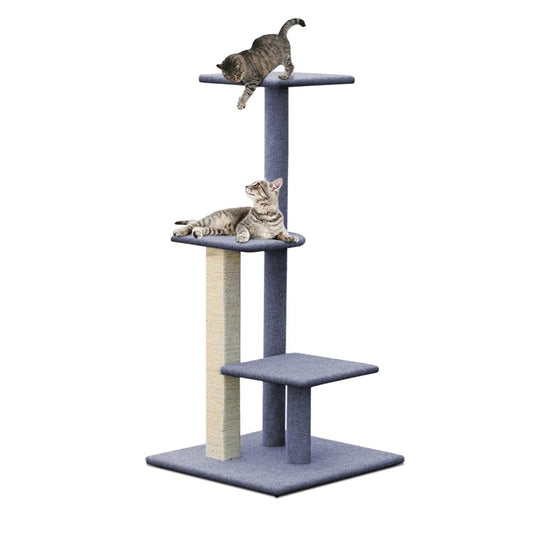 i.Pet Cat Tree 124cm Scratching Post Tower - One Oasis