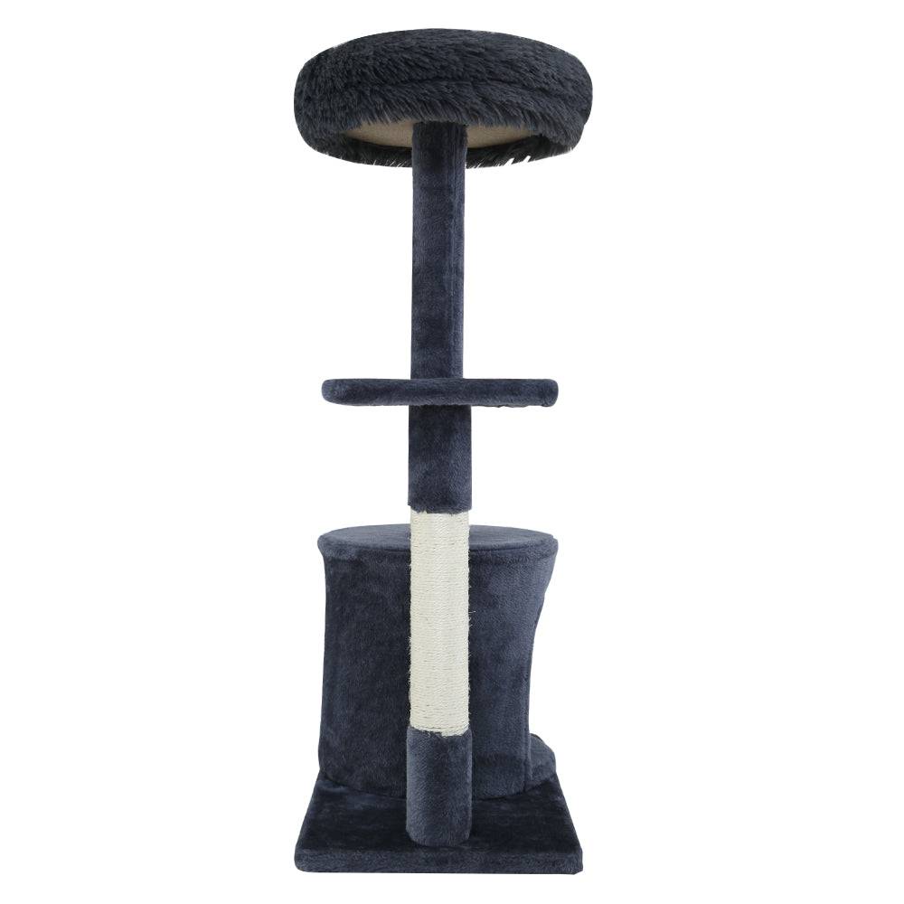 i.Pet Cat Tree 94cm Scratching Post Tower Grey - One Oasis
