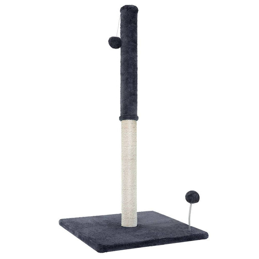 i.Pet Cat Tree 105cm Scratching Post Tower Grey - One Oasis