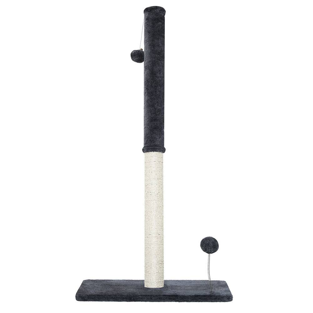 i.Pet Cat Tree 105cm Scratching Post Tower Grey - One Oasis