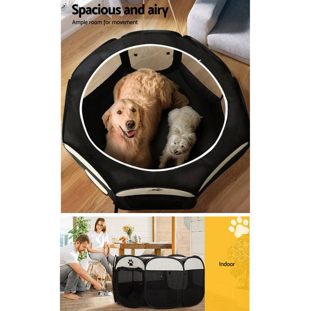 i.Pet Dog Playpen Tent Pet Crate Fence 3XL Enclosure - One Oasis