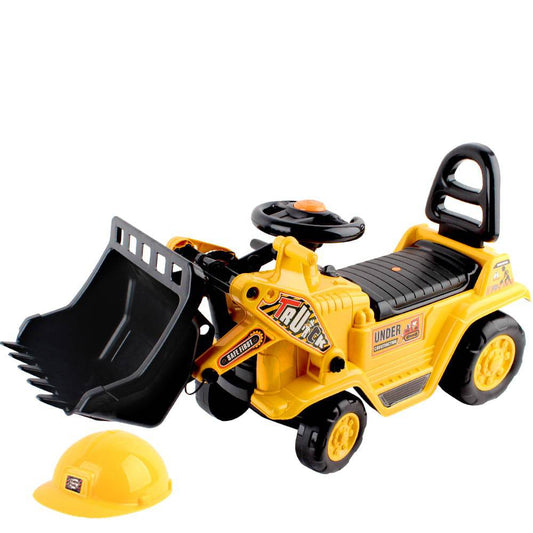 Keezi Ride On Car Toys Kids Excavator Bulldozer Sandpit Digger Car Pretend Play - One Oasis