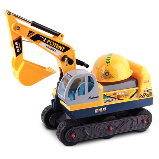 Keezi Ride On Car Toys Kids Excavator Digger Sandpit Bulldozer Car Pretend Play - One Oasis
