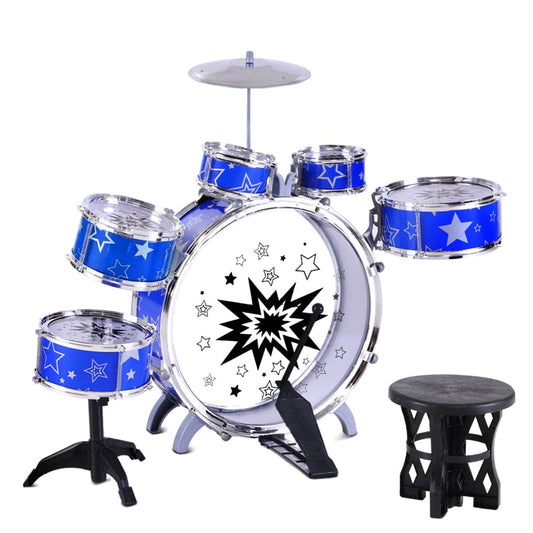 Keezi 11 Piece Kids Drum Set - One Oasis