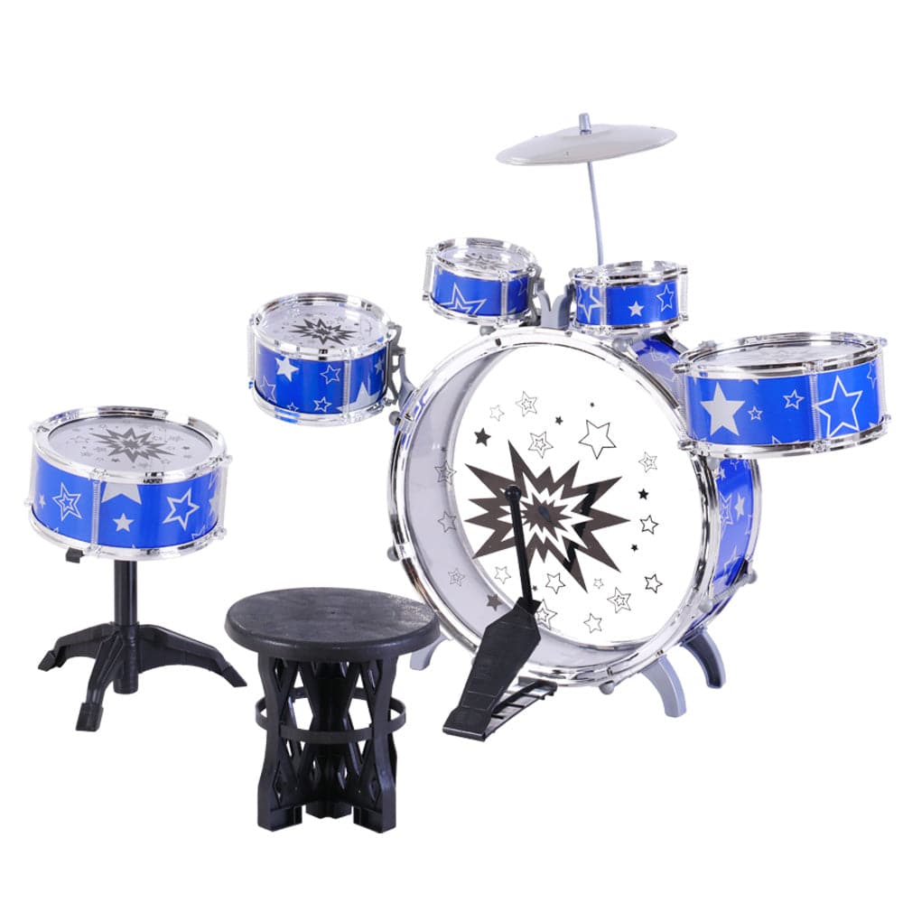 Keezi 11 Piece Kids Drum Set - One Oasis