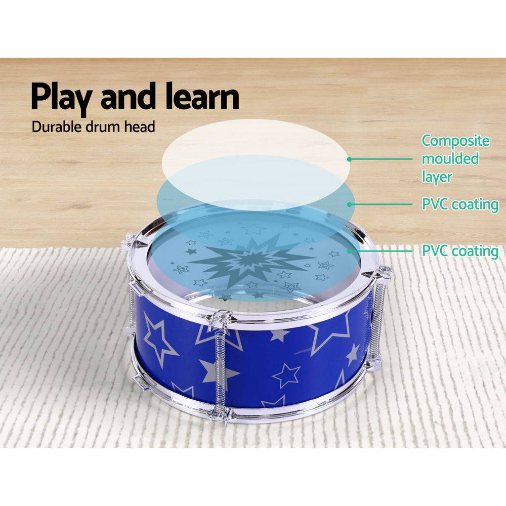 Keezi 11 Piece Kids Drum Set - One Oasis