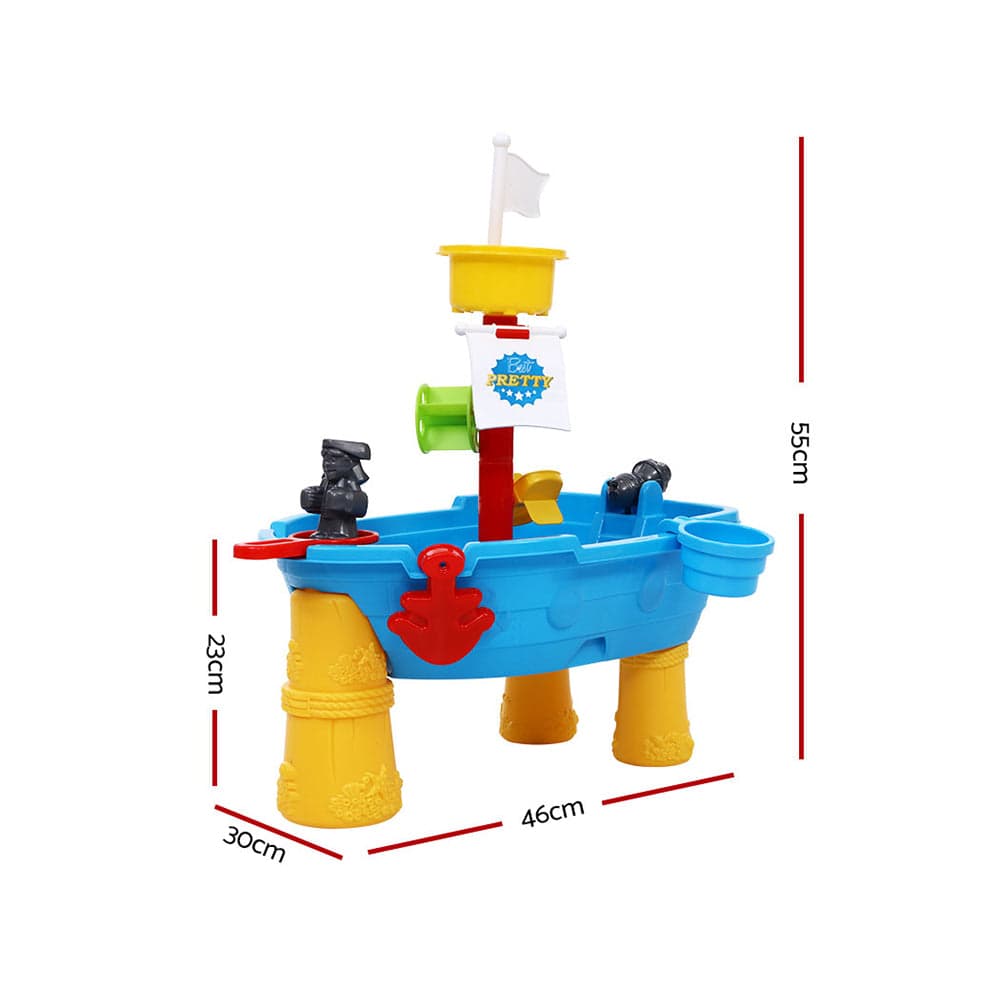Keezi Kids Sandpit Pretend Play Set Outdoor Toys Water Table Activity Play Set - One Oasis