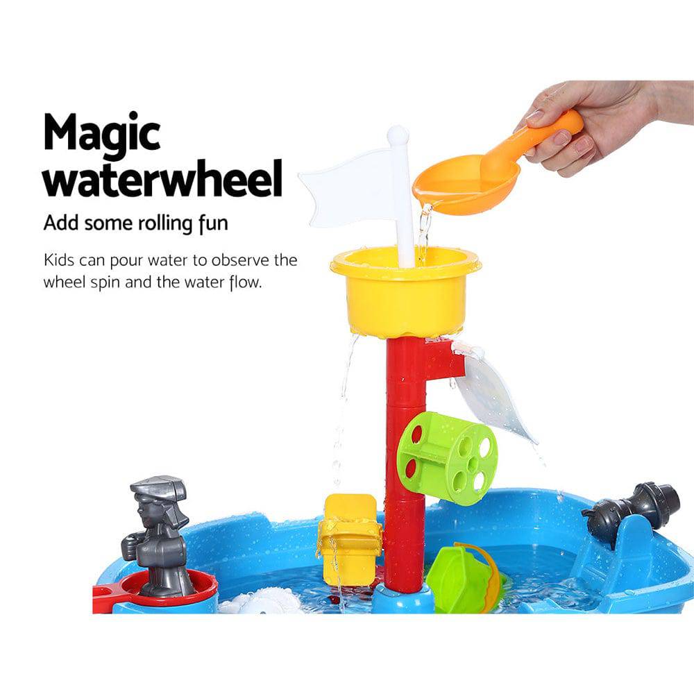 Keezi Kids Sandpit Pretend Play Set Outdoor Toys Water Table Activity Play Set - One Oasis
