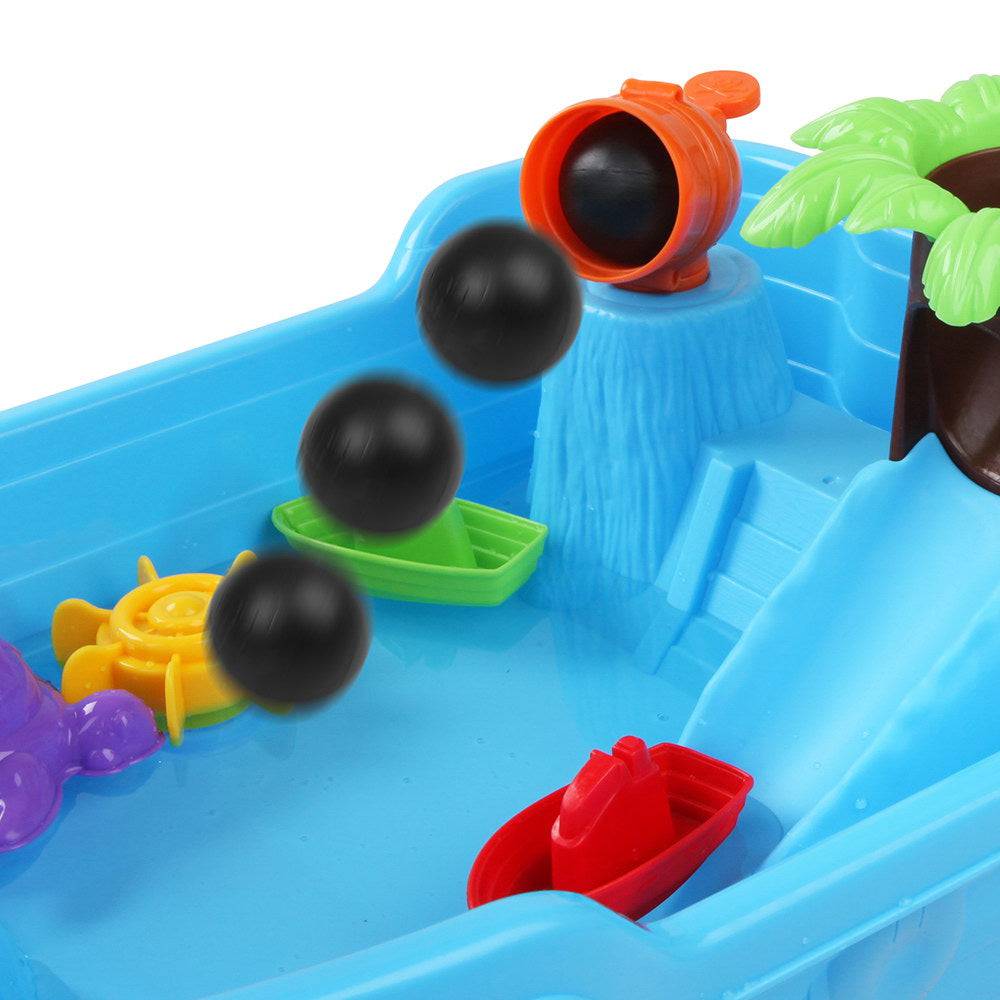 Keezi Kids Sandpit Pretend Play Set Sand Water Table Outdoor Beach Toy Children - One Oasis