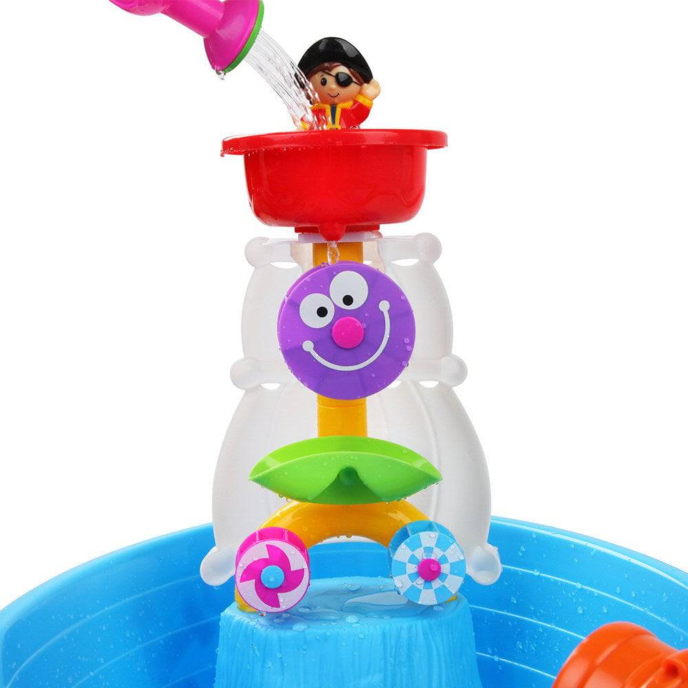 Keezi Kids Sandpit Pretend Play Set Sand Water Table Outdoor Beach Toy Children - One Oasis